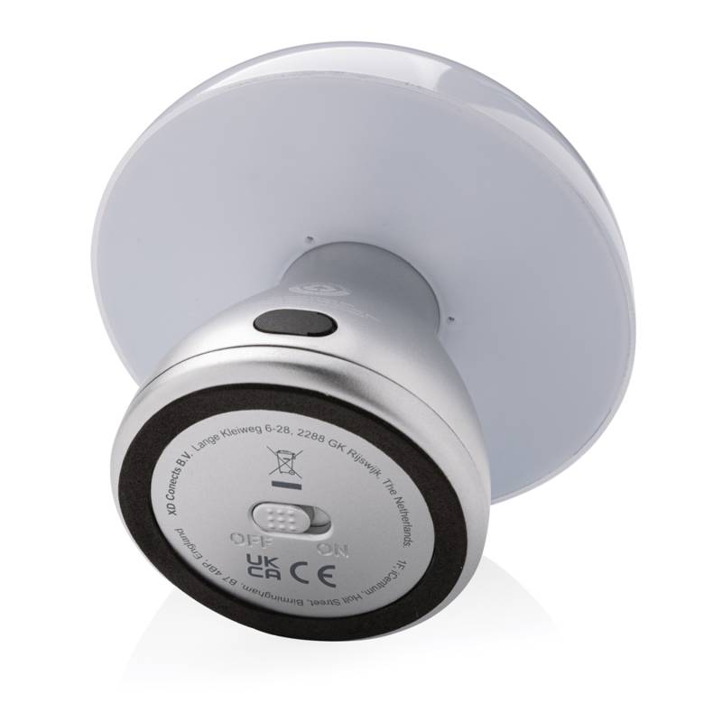 Беспроводная настольная лампа Luming из переработанного пластика RCS, IPX4