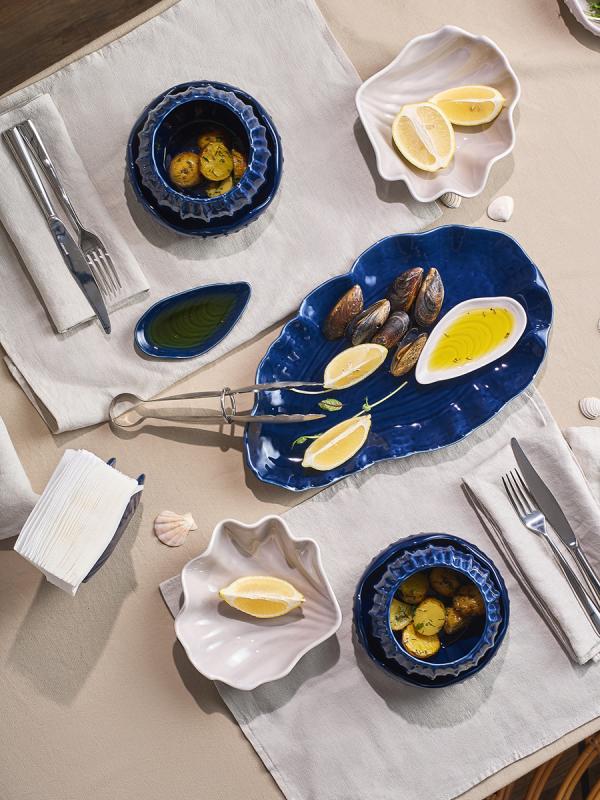 Блюдо сервировочное clams  из коллекции sea treasures