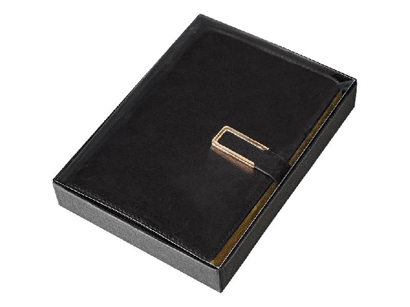 Ежедневник City Bary Mocco A5 в подарочной коробке,  с золотистым, недатированный, в твердой обложке