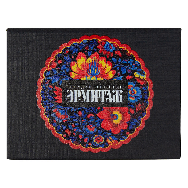 Набор ных бумажных стикеров  Stick and Fun Print Sample  Эрмитаж  в твердом переплете, 50 листов в блоке,  размер 8*10,5*1 см