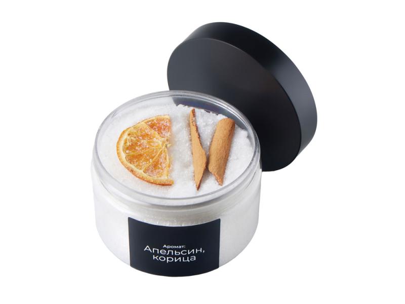 Магниевая соль для ванны с апельсином и корицей Solora