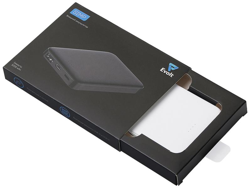 Внешний аккумулятор Simp, 5000 мАч