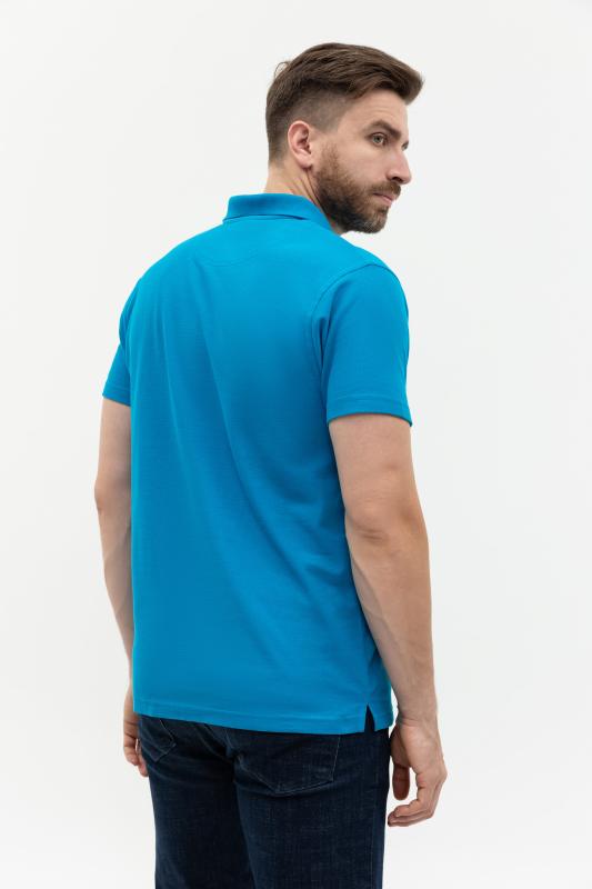 Рубашка поло мужская  STAN хлопок/полиэстер 185