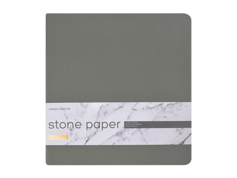 Еженедельник с каменной бумагой А5+ Carrara