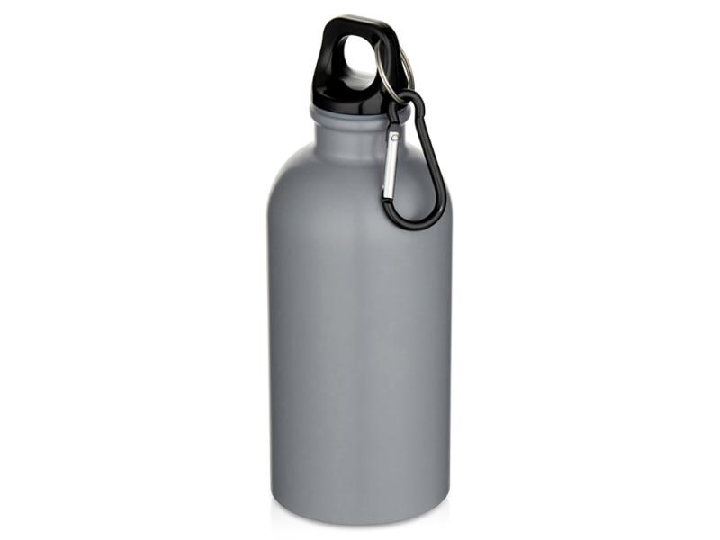 Бутылка для воды Oregon, переработанная сталь, 400 мл