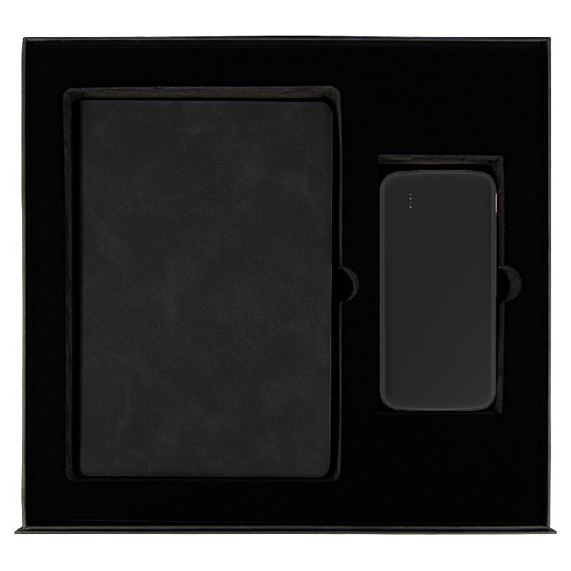 Набор подарочный Solution Prestige Duo (Ежедневник Flexy Luba, Внешний аккумулятор «Universal»)