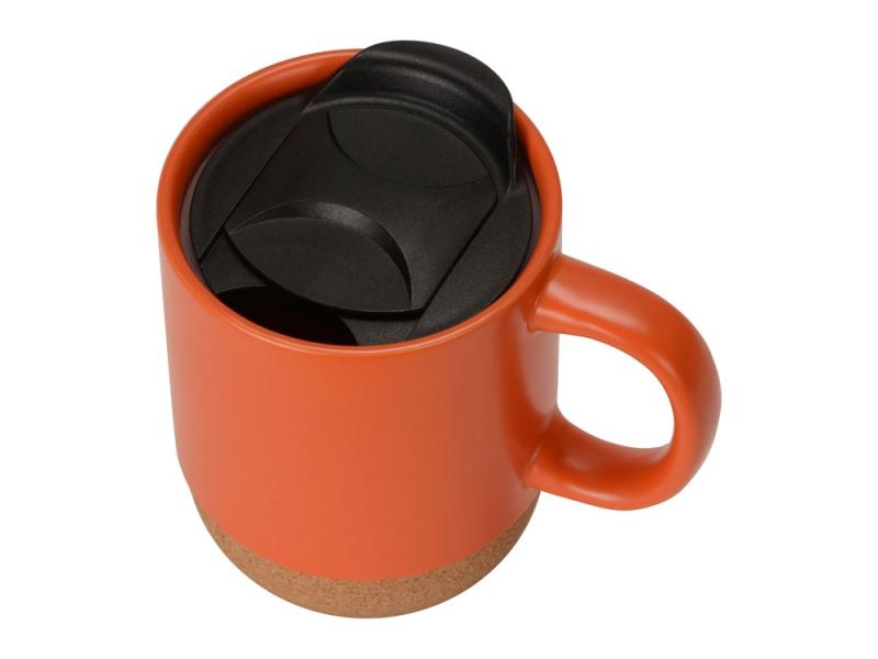 Кружка с пробковым дном и крышкой Denpasar