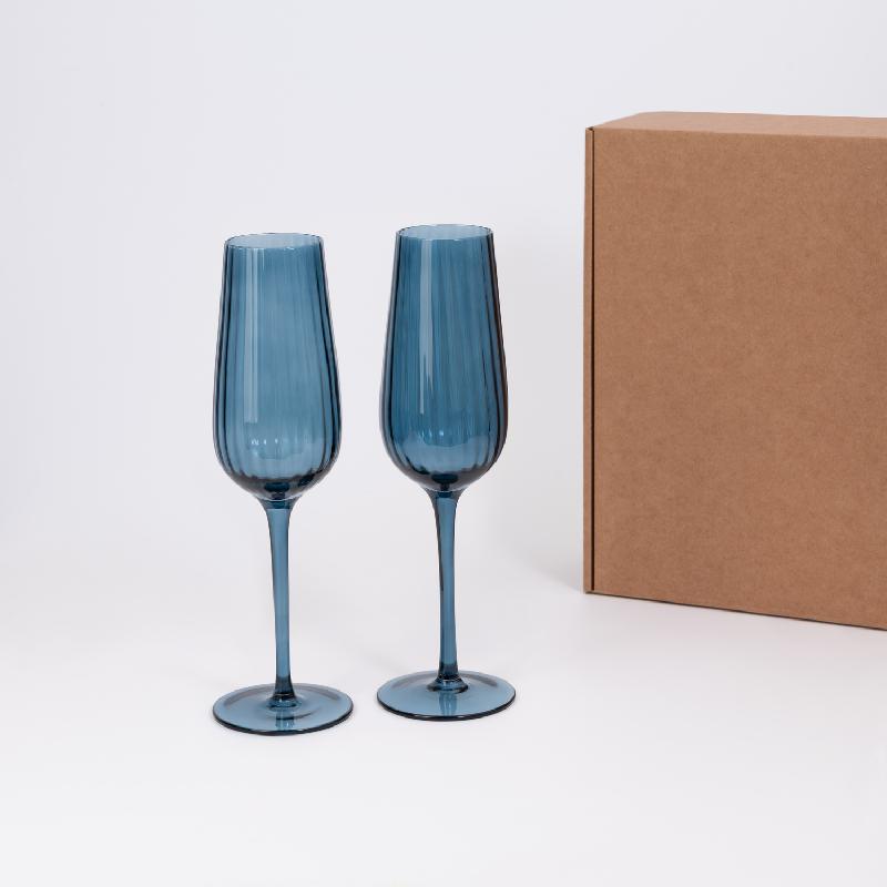 Подарочный набор 2 бокала для шампанского Toscana