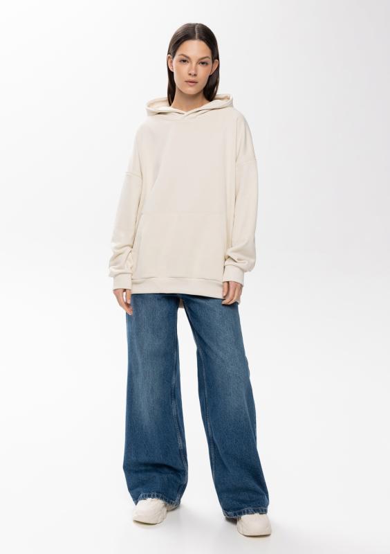 Худи унисекс STAN оверсайз футер без начёса 350