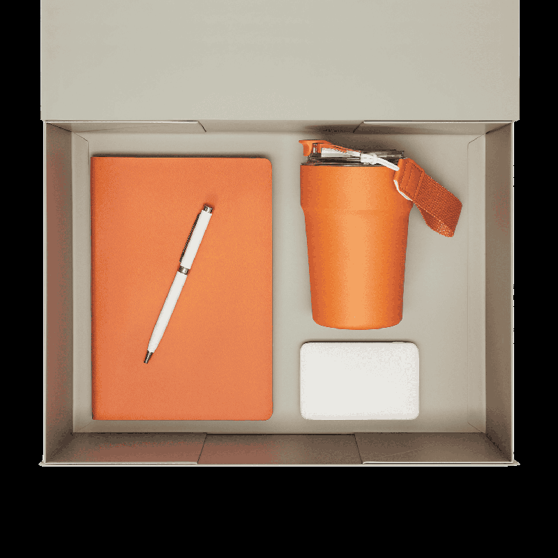 Подарочный набор Monaco,  (термокружка, аккумулятор, ежедневник, ручка)