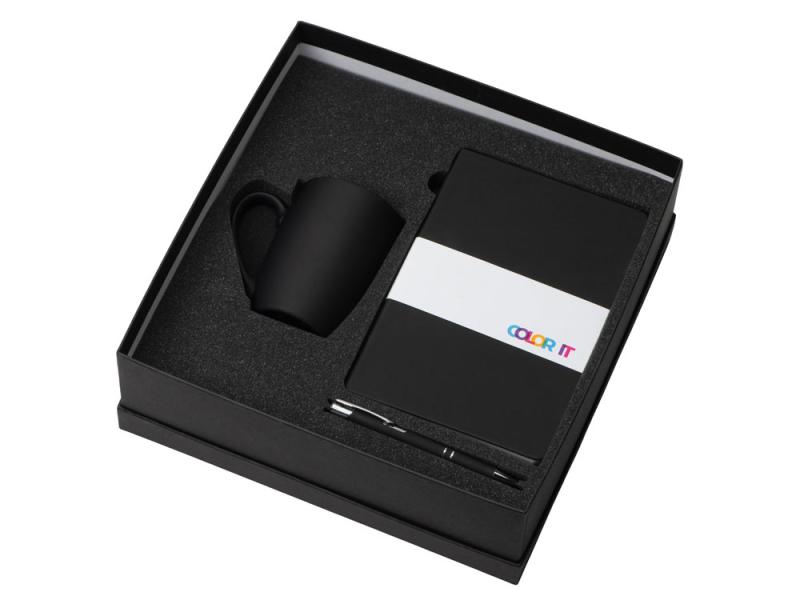 Подарочный набор COLOR IT с блокнотом, ручкой и кружкой