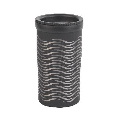 Термостакан "Миссури" 280 мл c гравировкой "Волны", покрытие soft touch