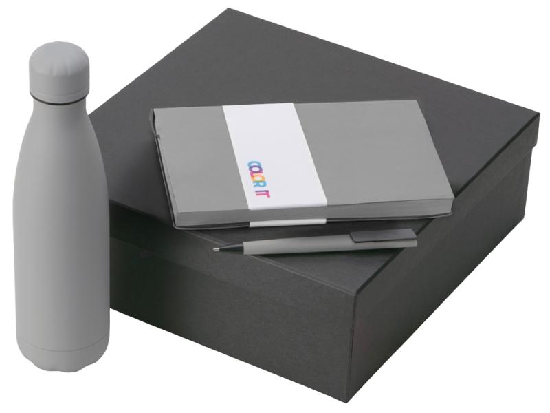 Подарочный набор COLOR IT c блокнотом, ручкой и термобутылкой