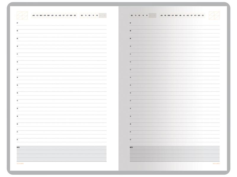 Ежедневник недатированный А5 Mercury
