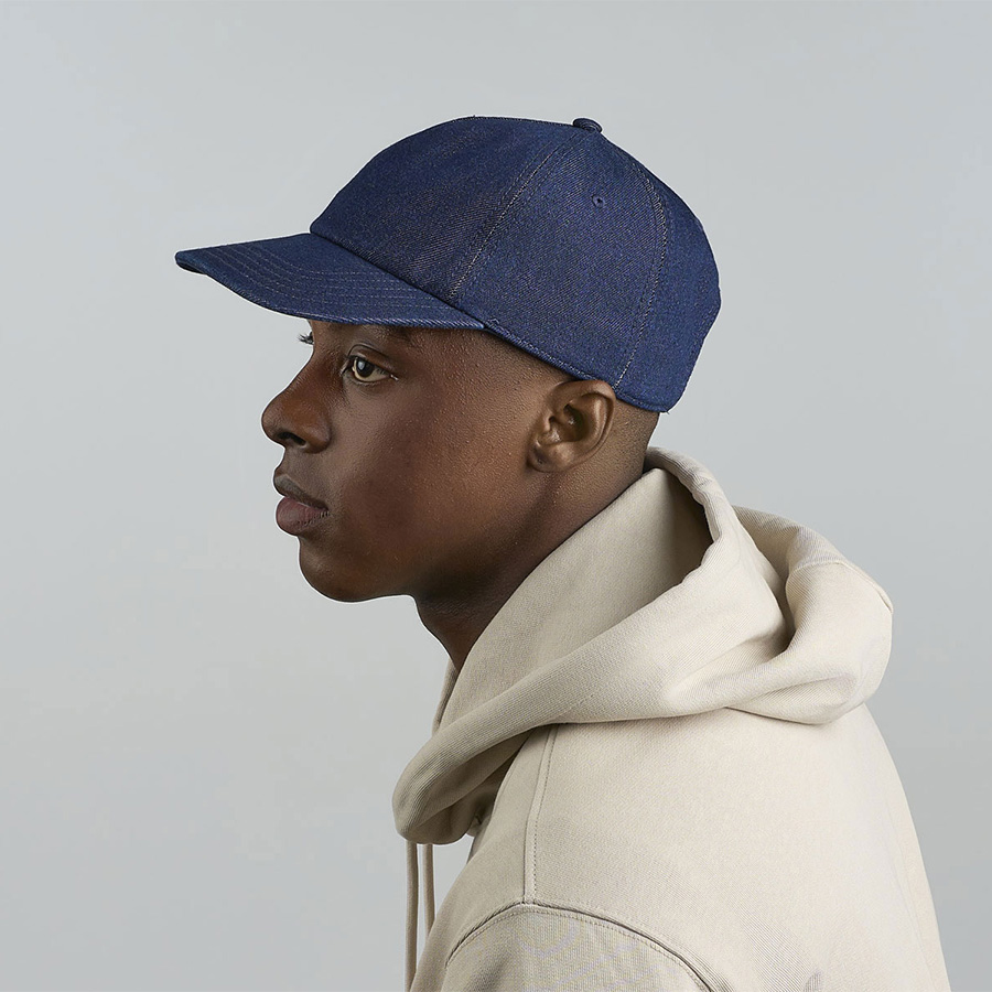 Бейсболка "IRAYA", 5 клиньев, металлическая застежка, голубой, 100% хлопок, 339 г/м2