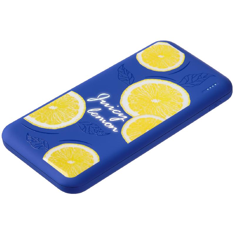 Внешний аккумулятор с подсветкой Люче Ультрамарин (Luce Ultramarine) 10000 mAh, 