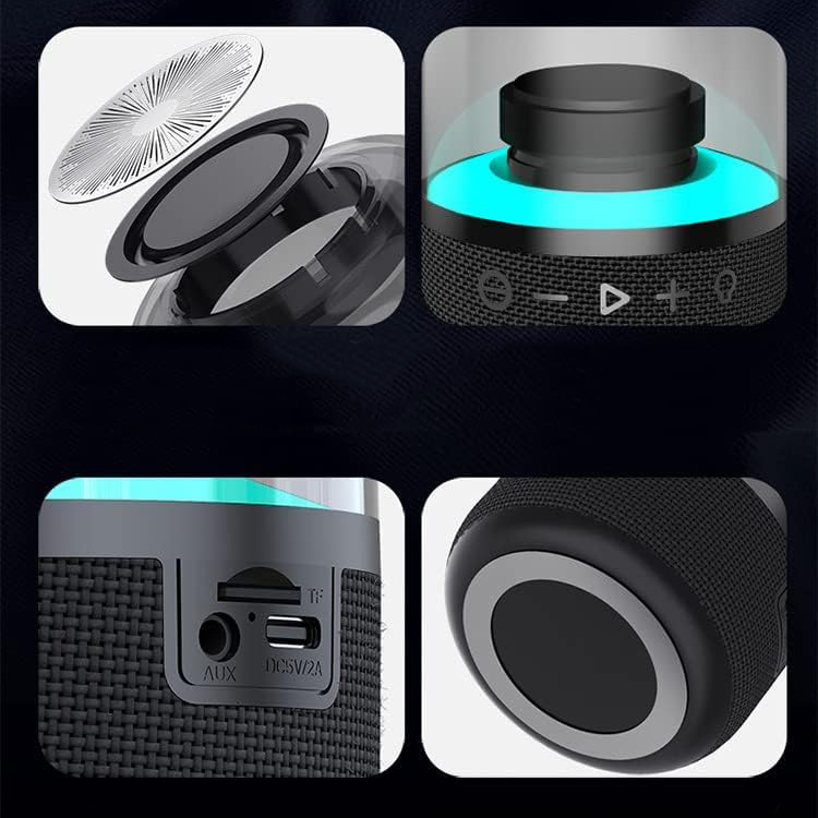 Колонка беспроводная MyTone Mega Bass со светомузыкой