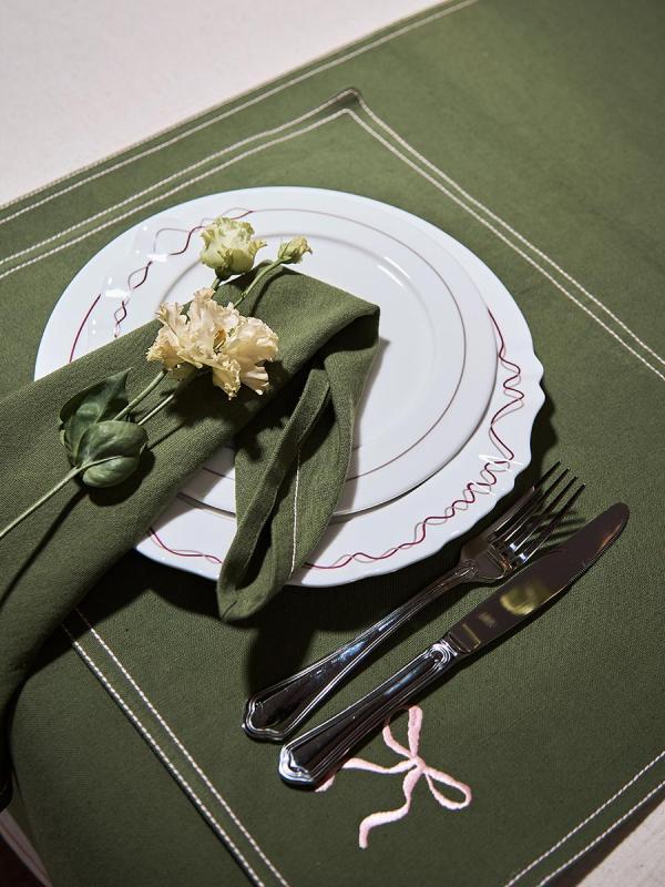 Салфетка под приборы fancy bows  из коллекции essential, 35х45 см