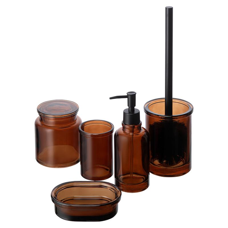 Стакан для зубных щеток amber
