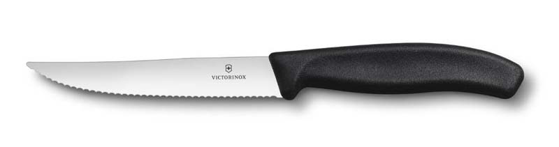 Нож для стейка и пиццы VICTORINOX SwissClassic "Gourmet", 12 см, с волнистой кромкой