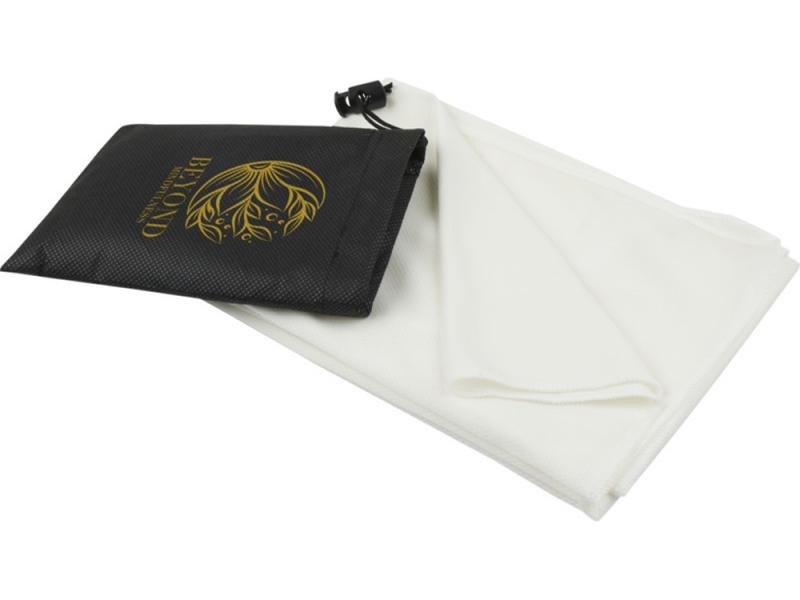 Полотенце спортивное Lucas из переработанного полиэстера, 50х100 см