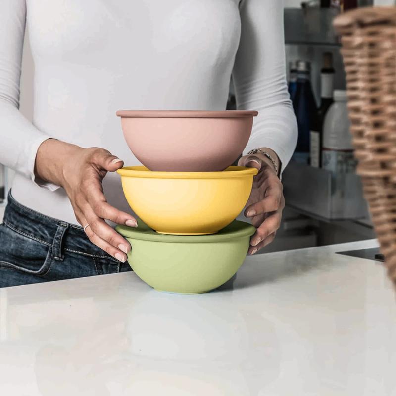 Набор контейнеров для хранения продуктов everywhere bio, D16 см, 3 шт.