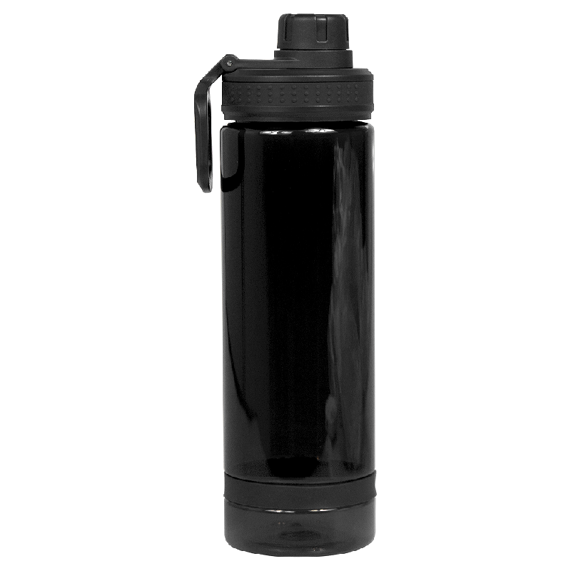 Бутылка для воды Oslo Print Sample  Стройтрест , 700 мл, пластиковая, с силиконовым кольцом