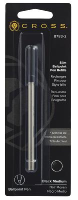 Стержень шариковый Cross для ручек Click, средний, ; блистер