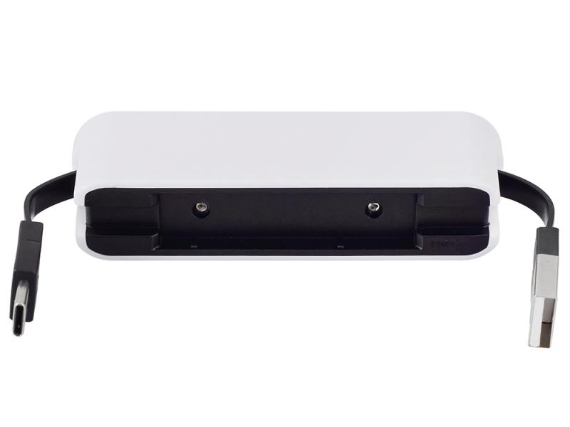 USB-хаб Hubix с коннектором 2-в-1 USB-C и USB-A, 2.0