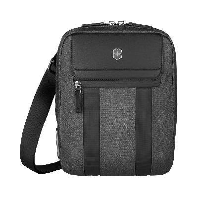 Сумка через плечо VICTORINOX Architecture Urban2 Crossbody Bag, полиэстеркожа, 9x22x28 см, 6 л