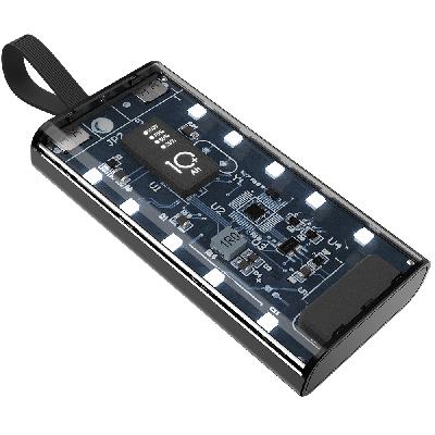 Внешний аккумулятор Wonder с фонариком, 10000 mAh