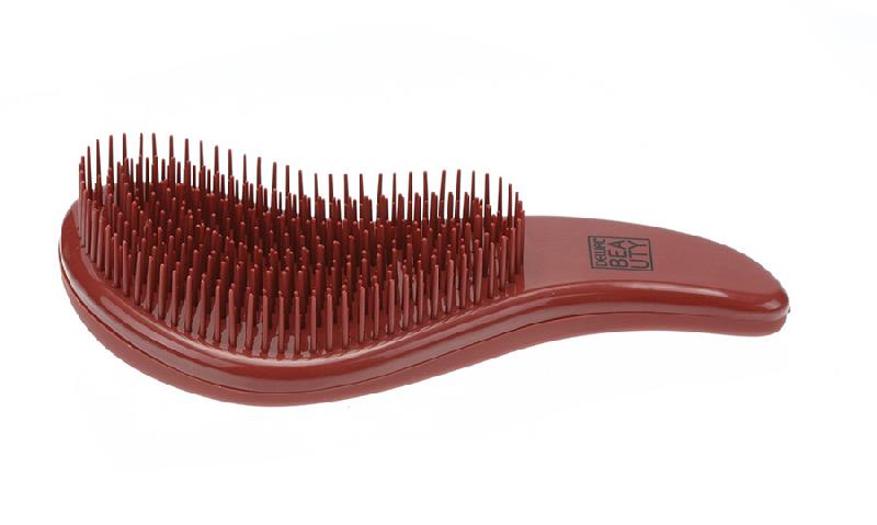 Щетка массажная DEWAL BEAUTY серия"Прованс", с пластиковым штифтом,большая с ручкой