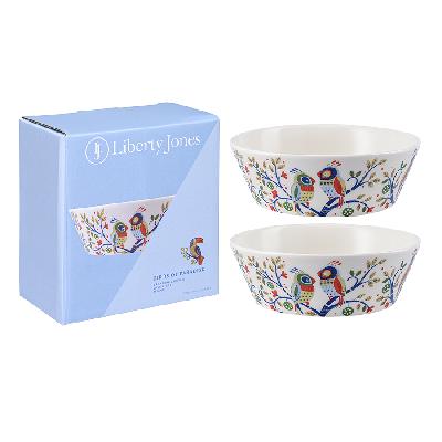 Набор салатников love  из коллекции  of paradise в подарочной упаковке,  350 мл, 2 шт.