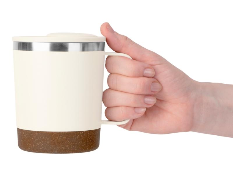 Стальная кружка с двойными стенками и магнитным клапаном Swipe