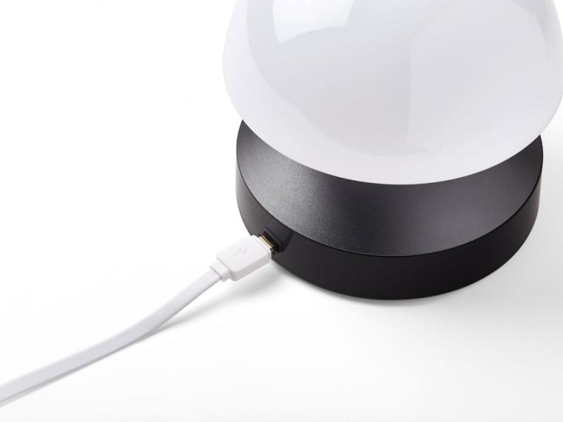 Светильник с часами и световым будильником Mina Sunrise