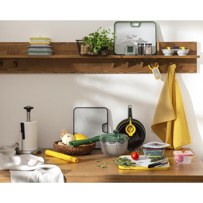 Контейнер для переноски и хранения силикон квадратный складной silikobox, 1,2 л