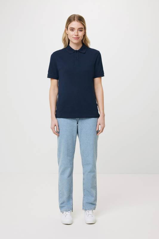 Рубашка поло Iqoniq Yosemite из переработанного хлопка-пике, унисекс, 220 г/м²