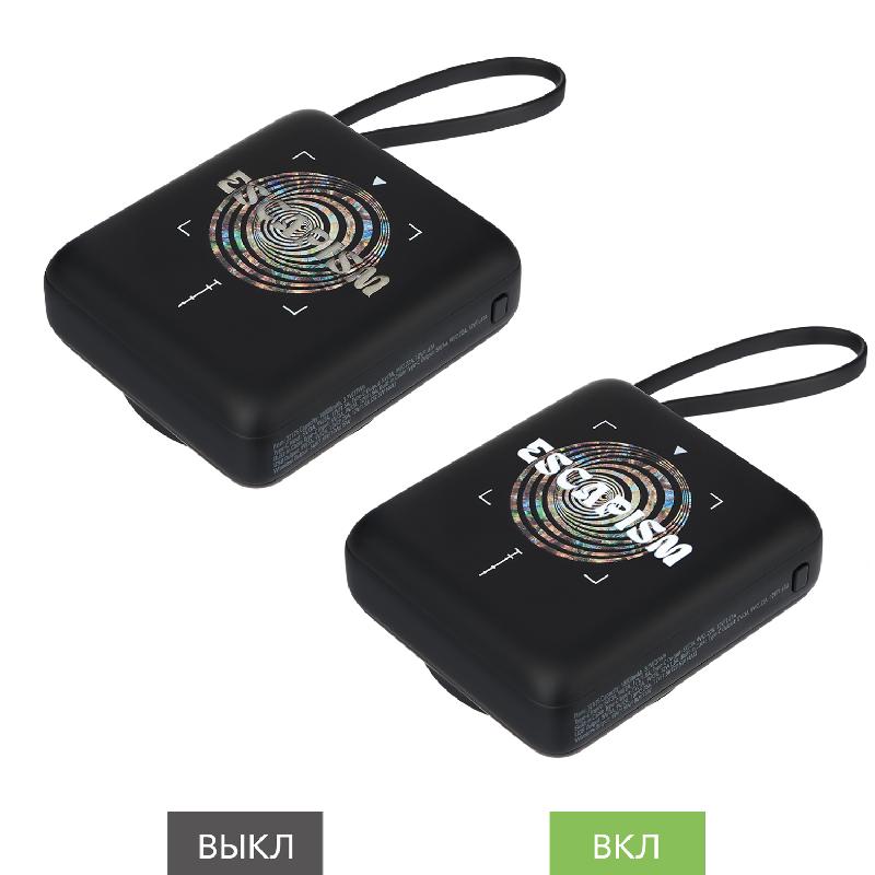 Внешний аккумулятор с подсветкой Ritter PD 10000mAh с функцией беспроводной зарядки 15W