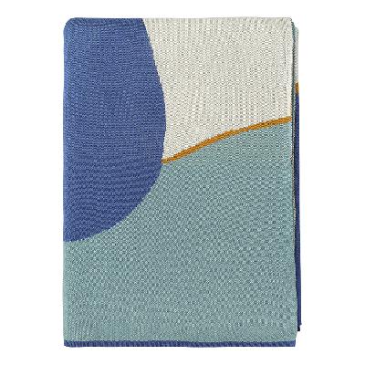 Плед из хлопка с авторским принтом  из коллекции freak fruit, 130х180 см