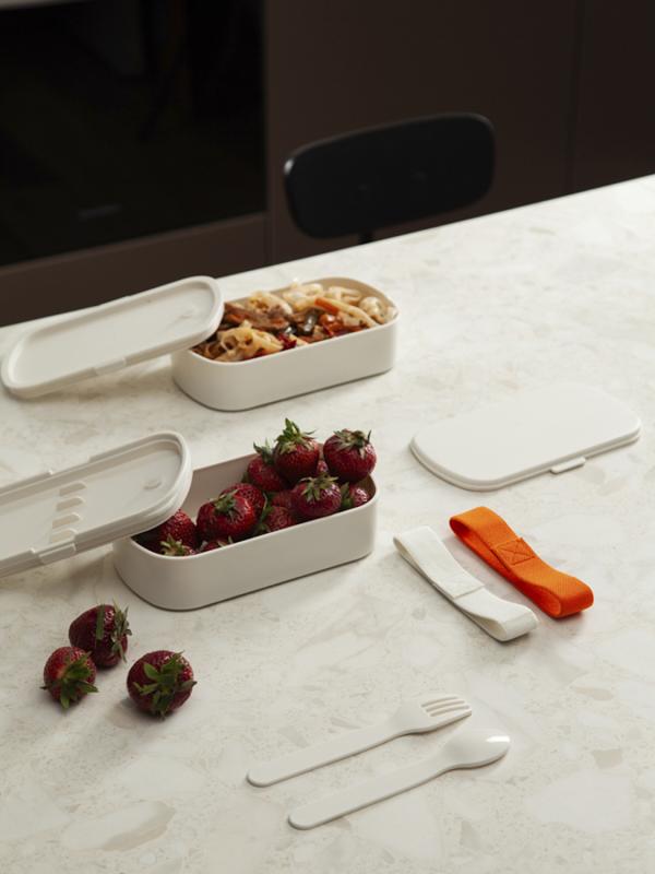 Ланчбокс с приборами food time, 1 л