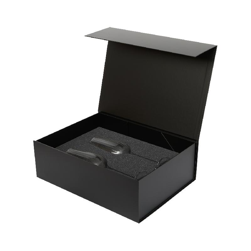 Подарочный набор 2 бокала для шампанского Blanche в черной коробке