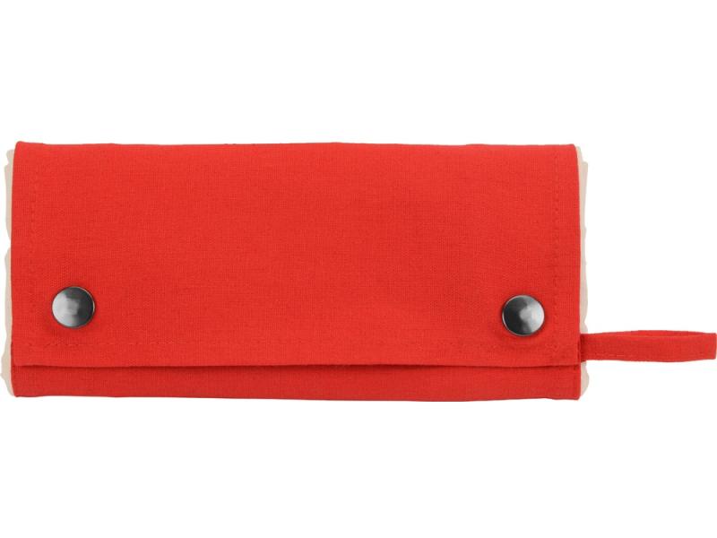 Складная хлопковая сумка для шопинга Gross с карманом, 180 г/м2