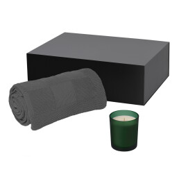 Подарочный набор Enigma, Cella,  (свеча, плед)