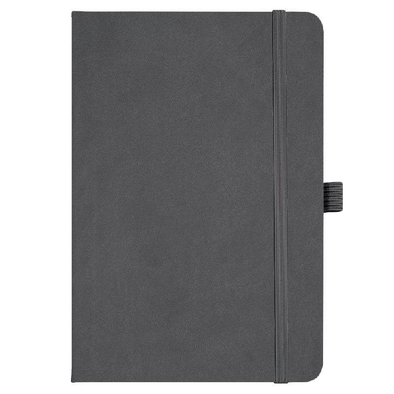 Блокнот Forest  Alfa Polo Latte А5, недатированный, в твердой обложке, с резинкой и петлей для ручки