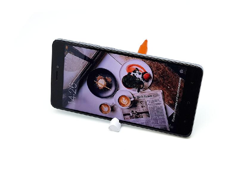 Ручка шариковая, треугольная, пластиковая, PhonePen