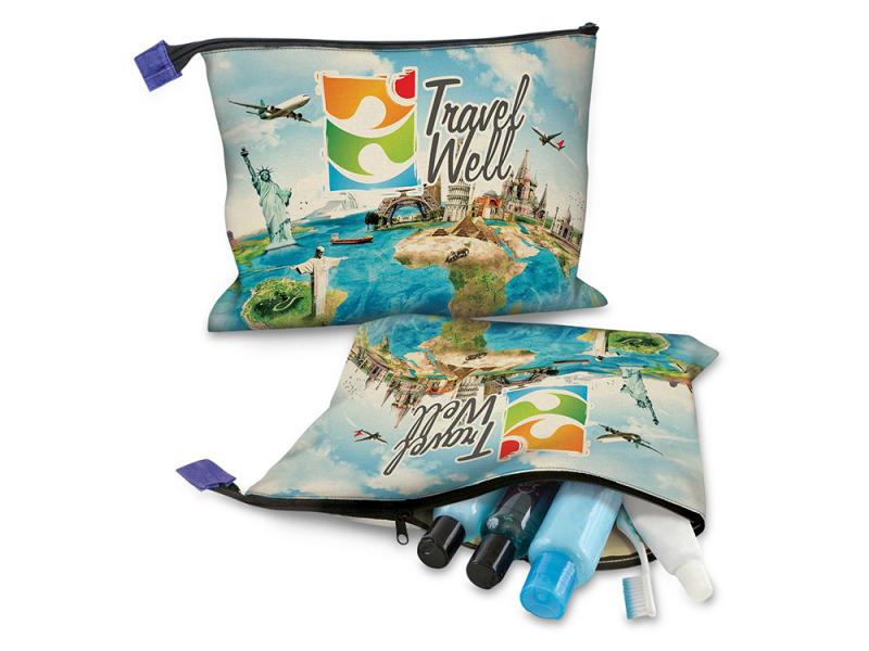 Дорожная косметичка с возможностью полноцветной печати