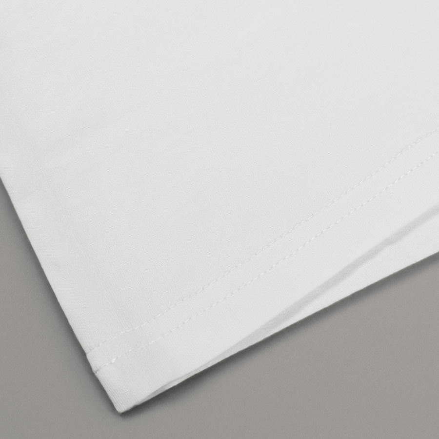 Футболка мужская оверсайз LIBRA, белый, M/L, 100% хлопок, 220 г/м2