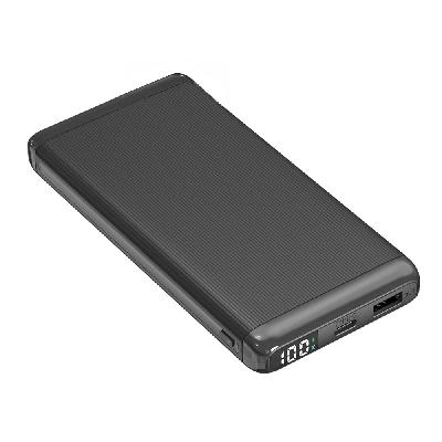 Внешний аккумулятор Orvex c быстрой зарядкой (до 22,5W), 10000 mAh, черный