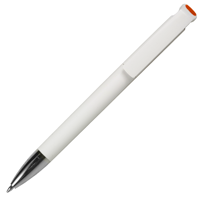 Ручка шариковая Gracia, пластиковая, молочно-