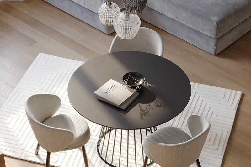 Стол обеденный tyra, D110 см